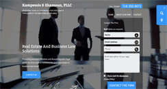 Desktop Screenshot of lawfirmks.com